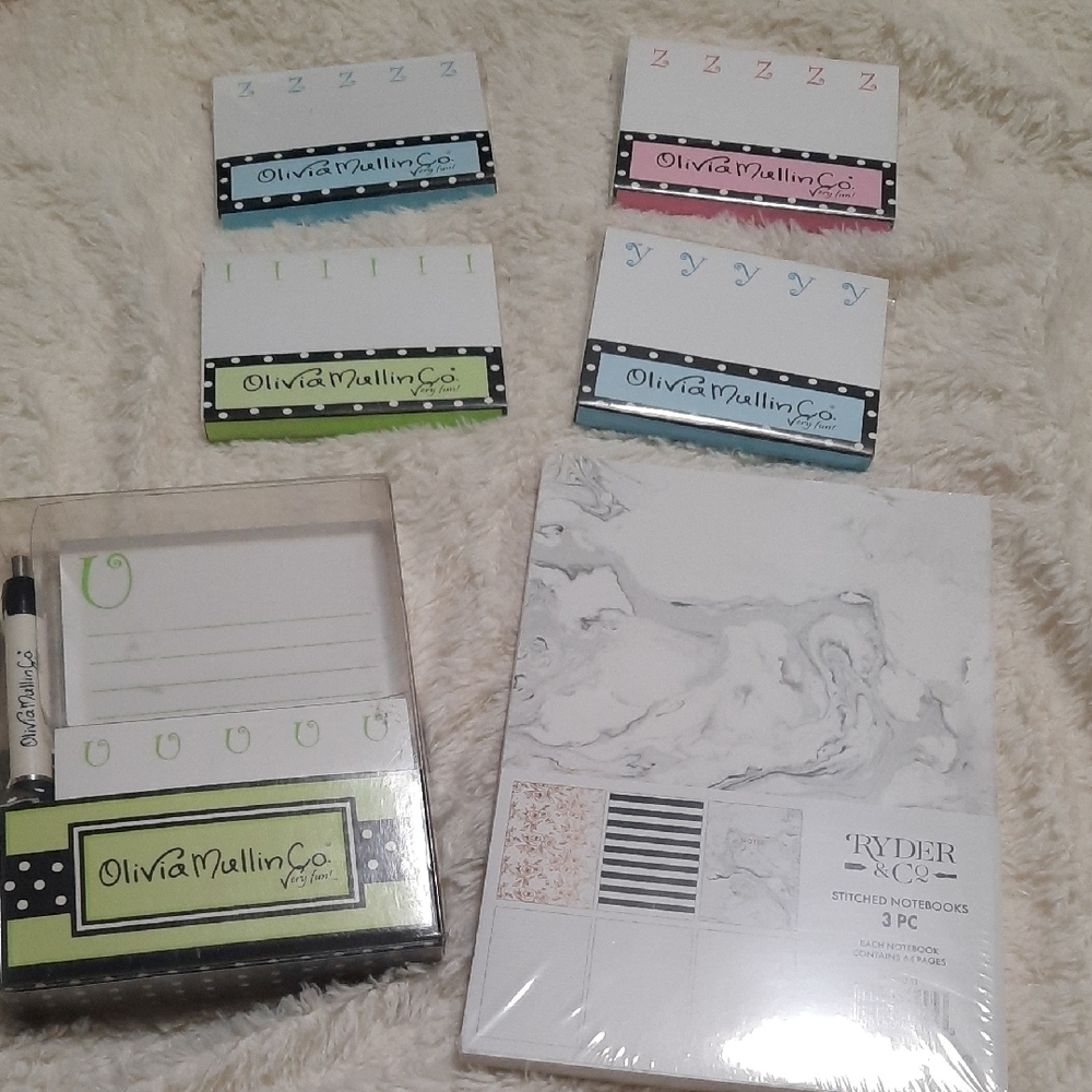 Olivia Mullin Co. Home Office Notepad Set -